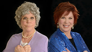 Vicki Lawrence as herself and her character "Mama"